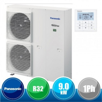 Panasonic Aquarea T-CAP  WH-MXC09J3E5 monoblokk hőszivattyú 9 kw